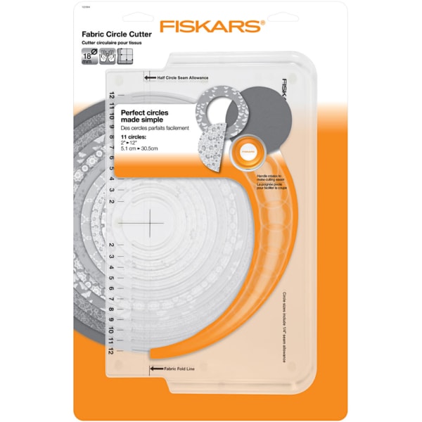 Rundmesser, L 41 cm, B 26 cm, 1 Stk – Bild 2