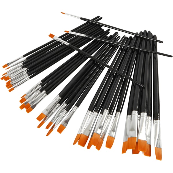 YellowLine Pinsel-Set, Nr. 0+2+4+8+12+16, 36 Stk/ 1 Pck