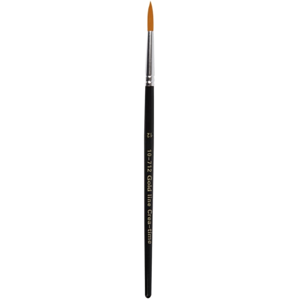 Gold Line Pinsel, Nr. 12, L 18,5 cm, B 5 mm, rund, 6 Stk/ 1 Pck