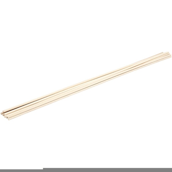 Holzstäbe rund, L 60 cm, D 6 mm, 10 Stk/ 1 Pck – Bild 2