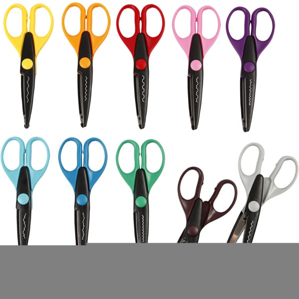 Konturenscheren, L 16 cm, 10 Stk/ 1 Pck – Bild 2