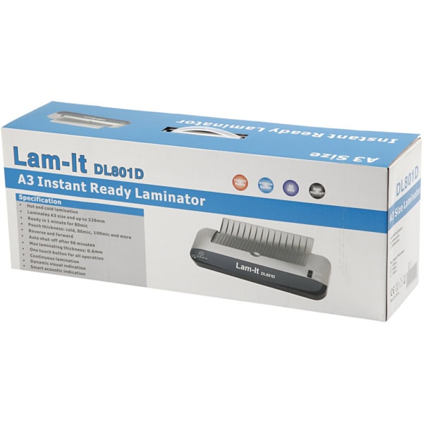 Laminiergerät, A3, 297x420 mm, Dicke 80-150 my, 1 Stk – Bild 6