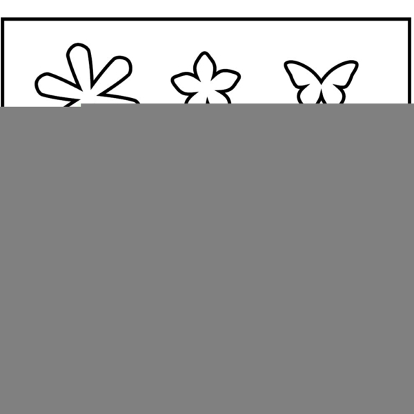 Stanzformen, Blüten, Größe 14x15,25 cm, Dicke 15 mm, 1 Stk – Bild 2