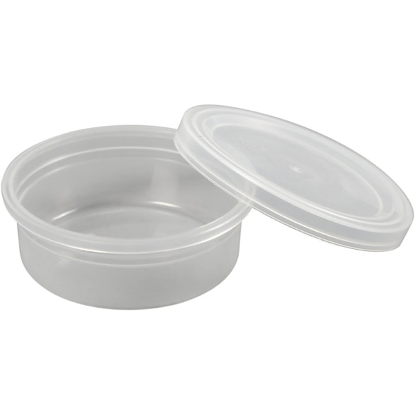 Plastikdose mit Deckel, H 24 mm, D 68 mm, 45 ml, 20 Stk/ 1 Pck – Bild 4