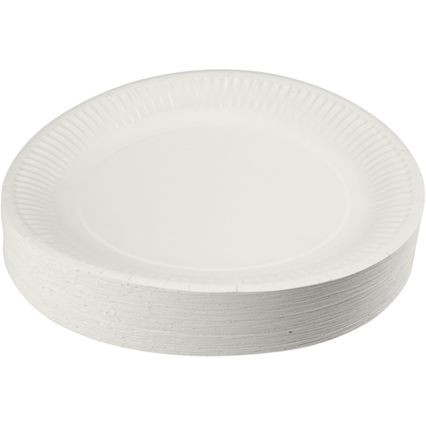 Pappteller, D 23 cm, 100 Stk/ 1 Pck – Bild 2