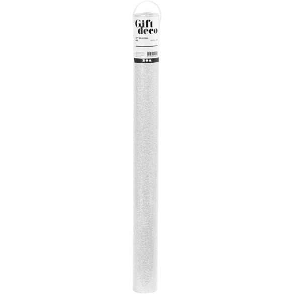 Geschenkpapier, B 50 cm, 80 g, Silber, 3 m/ 1 Rolle – Bild 2