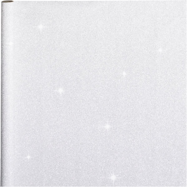 Geschenkpapier, B 50 cm, 80 g, Silber, 3 m/ 1 Rolle – Bild 3