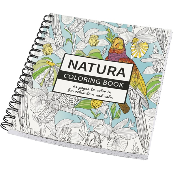 Antistress-Malbuch, Natur, Größe 19,5x23 cm, 64 , 1 Stk – Bild 2