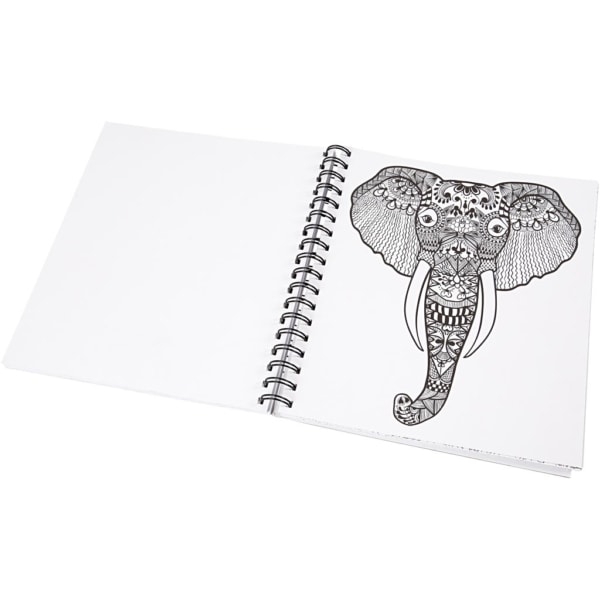 Antistress-Malbuch, Natur, Größe 19,5x23 cm, 64 , 1 Stk – Bild 3