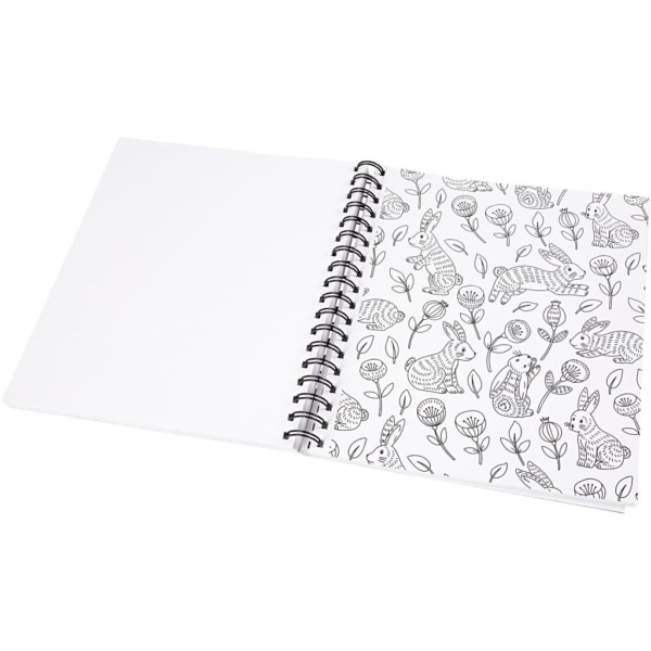 Antistress-Malbuch, Natur, Größe 19,5x23 cm, 64 , 1 Stk – Bild 4