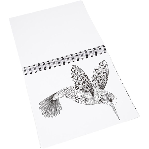 Antistress-Malbuch, Natur, Größe 19,5x23 cm, 64 , 1 Stk – Bild 5
