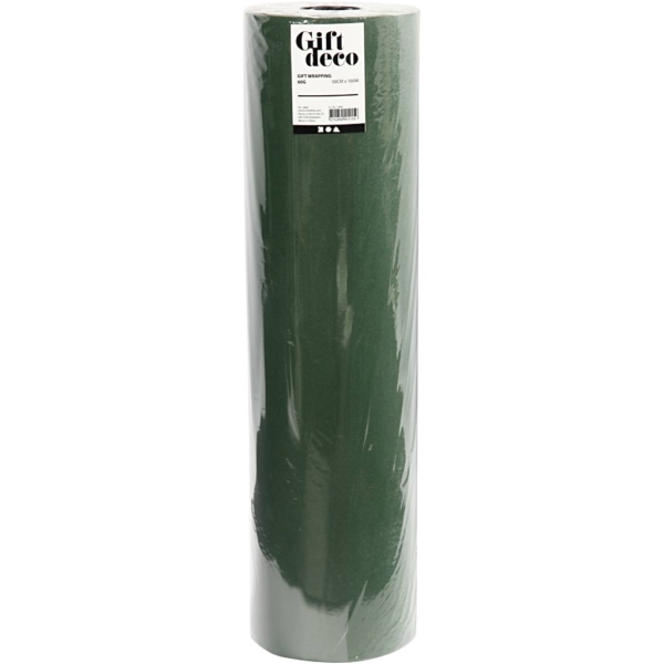 Geschenkpapier , B 50 cm, 60 g, Grün, 100 m/ 1 Rolle – Bild 2