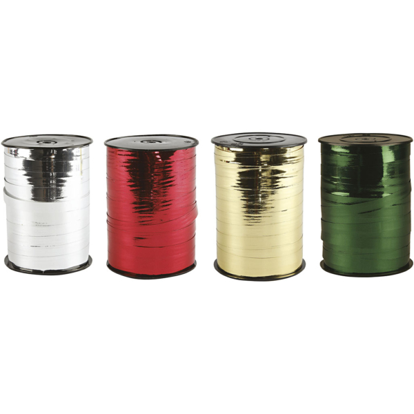 Kräuselband, B 10 mm, Glänzend, 4x250 m/ 1 Pck – Bild 2