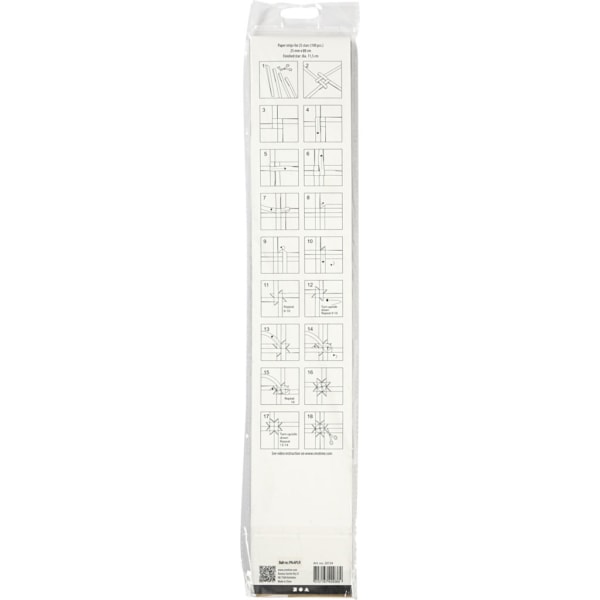 Papierstreifen für Sterne, L 73 cm, D 11,5 cm, B 25 mm, Gold, 100 Streifen/ 1 Pck – Bild 4