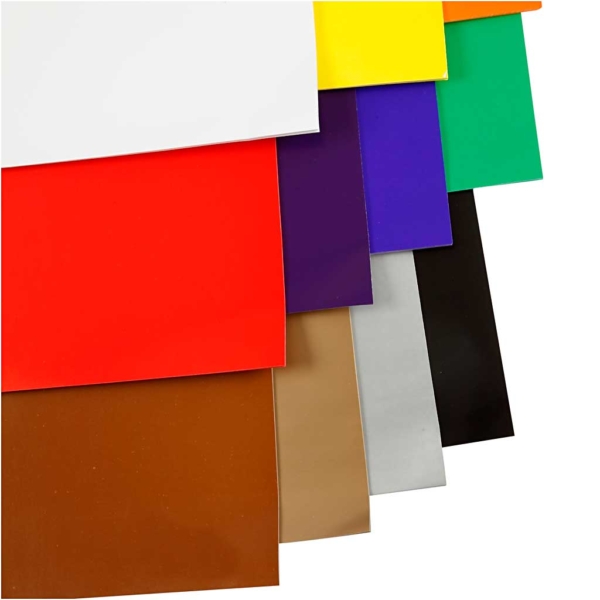 Glanzpapier, 32x48 cm, 80 g, Sortierte Farben, 11x25 Bl./ 1 Pck – Bild 2