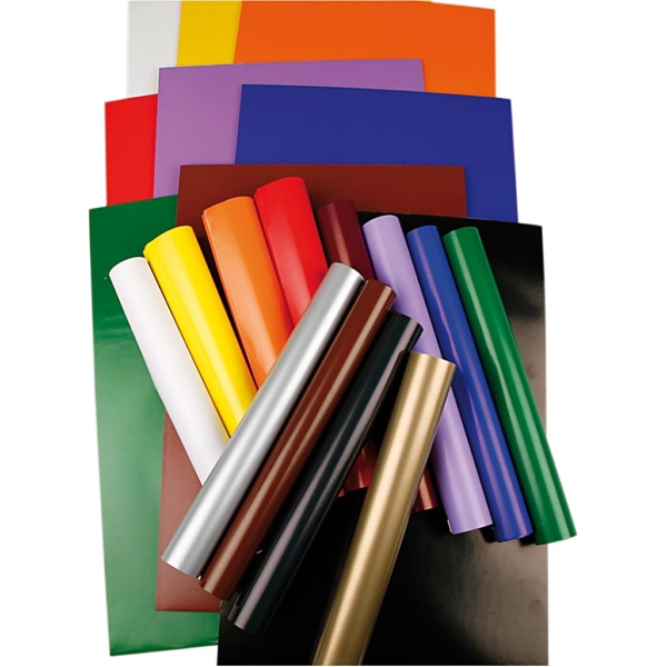 Glanzpapier, 32x48 cm, 80 g, Sortierte Farben, 11x25 Bl./ 1 Pck – Bild 5