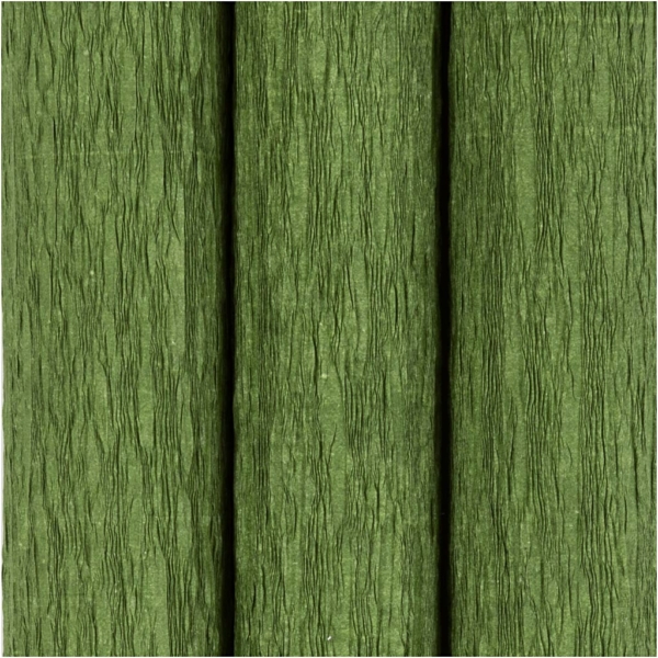 Krepppapier, 25x60 cm, Kreppanteil: 180%, 105 g, Lindgrün, 3 Bl./ 1 Pck – Bild 3