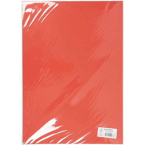 Karton, farbig, A2, 420x594 mm, 180 g, Rot, 10 Bl./ 1 Pck – Bild 3