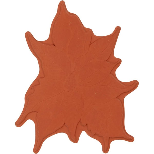 Stempel aus Gummi, Weihnachtsstern, H 5 mm, Größe 14x11 cm, 1 Bl. – Bild 3