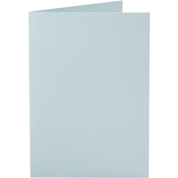 Karten, Kartengröße 10,5x15 cm, 220 g, Hellblau, 10 Stk/ 1 Pck
