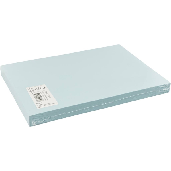 Karton, farbig, A4, 210x297 mm, 180 g, Hellblau, 100 Bl./ 1 Pck – Bild 3