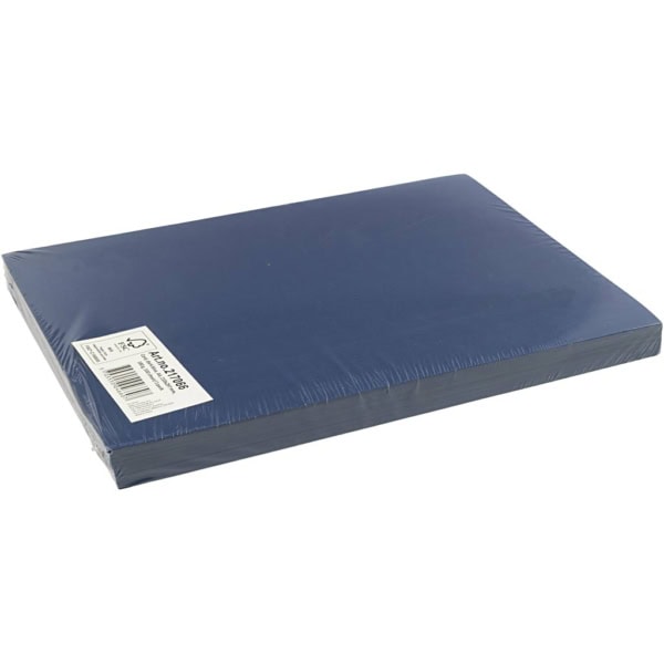 Karton, farbig, A4, 210x297 mm, 180 g, Dunkelblau, 100 Bl./ 1 Pck – Bild 3