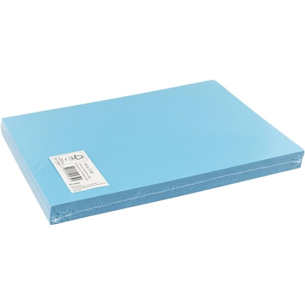 Karton, farbig, A4, 210x297 mm, 180 g, Türkisblau, 100 Bl./ 1 Pck – Bild 3