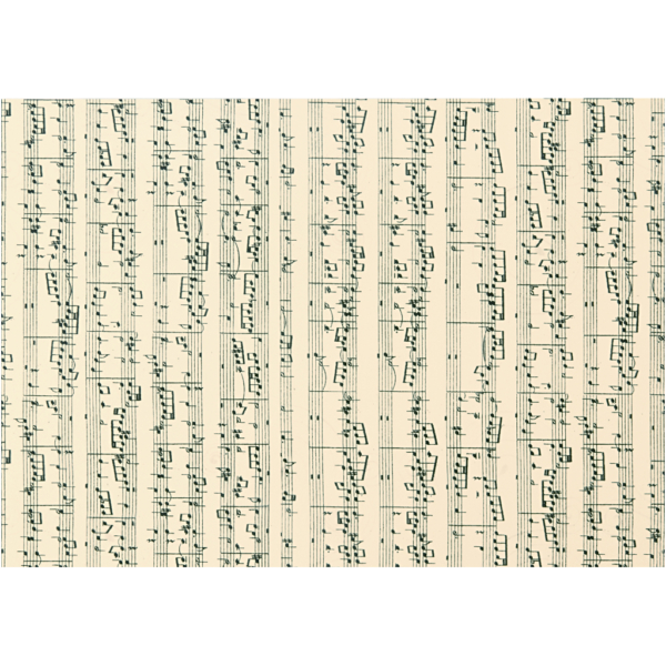 Karton, Musiknoten, A4, 210x297 mm, 180 g, 10 Bl./ 1 Pck