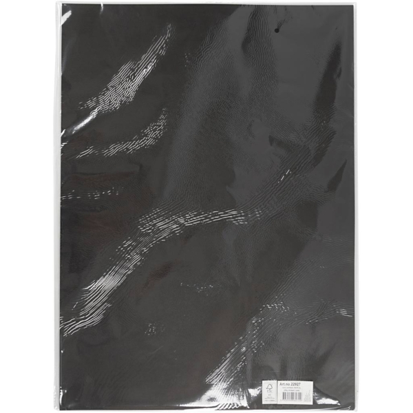 Karton, farbig, 50x70 cm, 270 g, Schwarz, 10 Bl./ 1 Pck – Bild 3