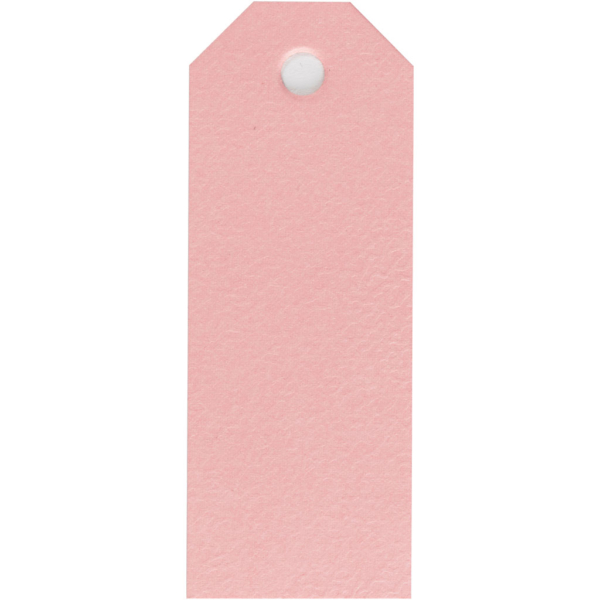 Manila-Anhänger, Größe 3x8 cm, 220 g, Rosa, 20 Stk/ 1 Pck