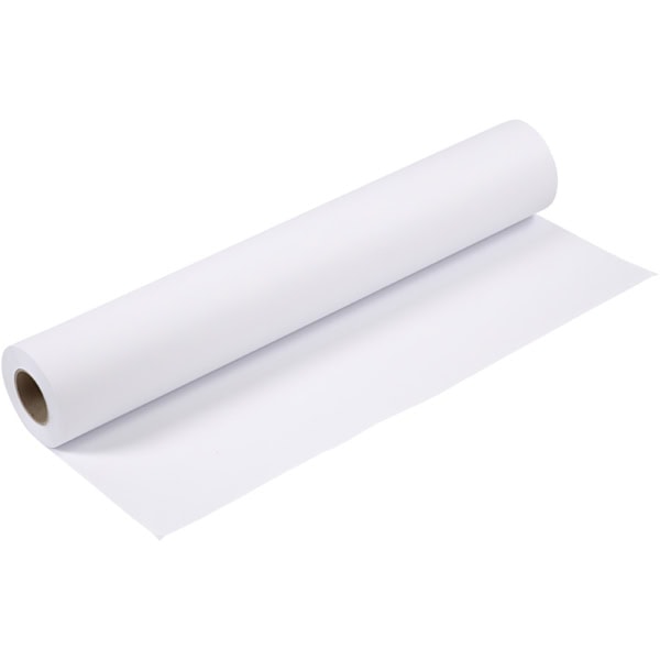 Zeichenpapier-Rolle, B 61 cm, 80 g, Weiß, 50 m/ 1 Rolle