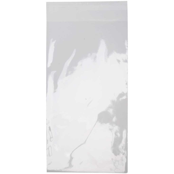Cellophanhüllen, H 22 cm, B 12 cm, Dicke 25 my, 200 Stk/ 1 Pck – Bild 2
