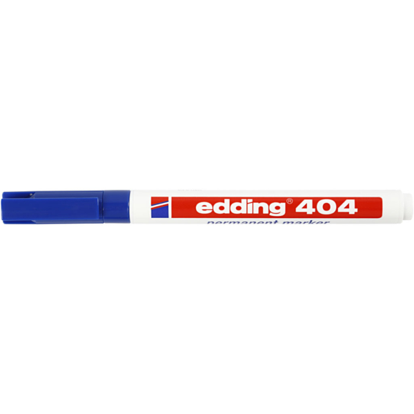 Edding 404 Marker, Strichstärke 0,75 mm, Blau, 1 Stk – Bild 3