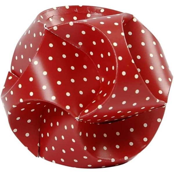 Click Ornaments, D 5 cm, Größe 3,5x8,8 cm, 9 Set/ 1 Pck – Bild 2