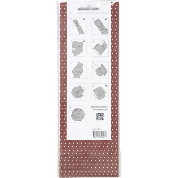 Click Ornaments, D 5 cm, Größe 3,5x8,8 cm, 9 Set/ 1 Pck – Bild 6
