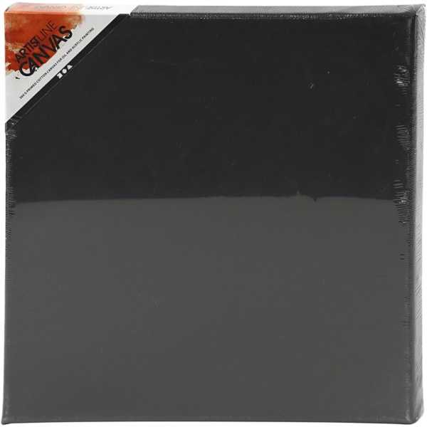 ArtistLine Leinwand, T 1,6 cm, Größe 30x30 cm, 360 g, Schwarz, 1 Stk – Bild 2