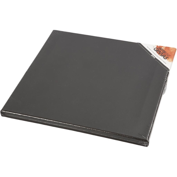 ArtistLine Leinwand, T 1,6 cm, Größe 30x30 cm, 360 g, Schwarz, Weiß, 10 Stk/ 1 Pck – Bild 5