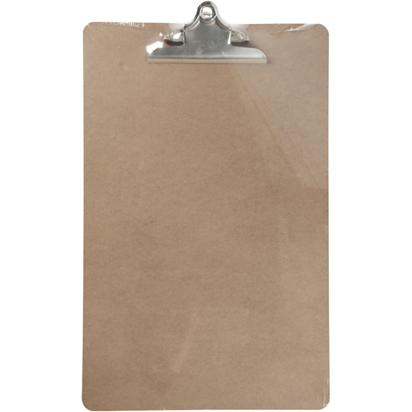 Clipboard, A3, Größe 30x47x0,3 cm, Silber, 1 Stk – Bild 2