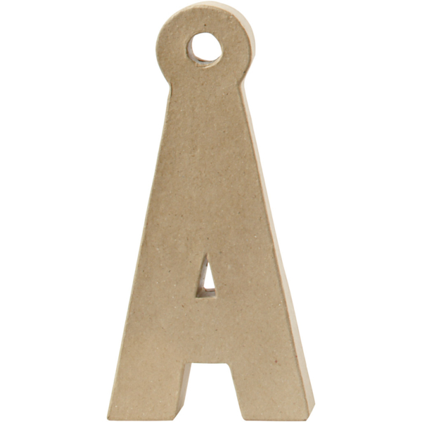 Buchstaben, Å, H 25 cm, B 12,3 cm, Dicke 2,5 cm, 1 Stk – Bild 2