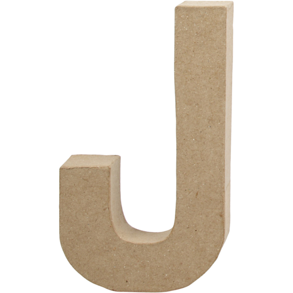 Buchstaben, J, H 20,5 cm, B 11,5 cm, Dicke 2,5 cm, 1 Stk – Bild 2