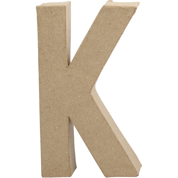 Buchstaben, K, H 20,3 cm, B 11,5 cm, Dicke 2,5 cm, 1 Stk – Bild 2