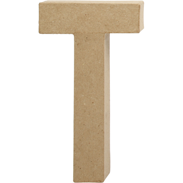 Buchstaben, T, H 20,5 cm, B 11 cm, Dicke 2,5 cm, 1 Stk – Bild 2