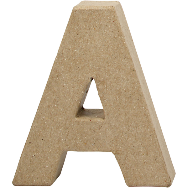 Buchstaben, A, H 10 cm, B 9,5 cm, Dicke 1,7 cm, 1 Stk – Bild 4