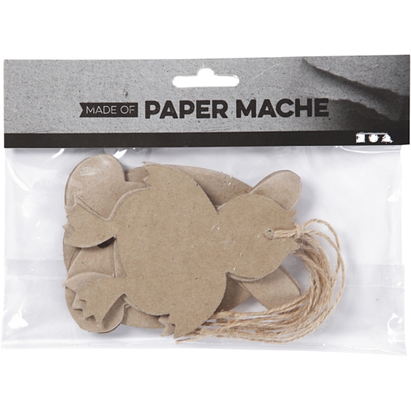 Osterdeko zum Aufhängen, Häschen, Küken, Ei, H 10 cm, 6 Stk/ 1 Pck – Bild 2