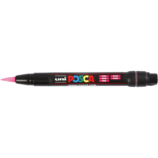 Posca Marker , Nr. PCF350, Strichstärke 1-10 mm, Pink, 1 Stk – Bild 2