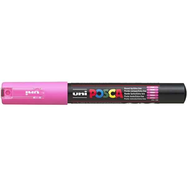 Posca Marker , Nr. PC-1M, Strichstärke 0,7 mm, Pink, 1 Stk – Bild 2
