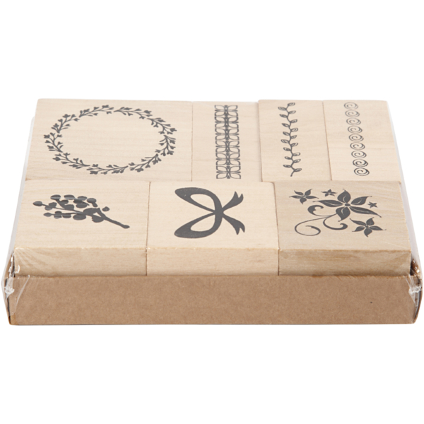 Deko-Stempel, Natur, 7 sort./ 1 Pck – Bild 4