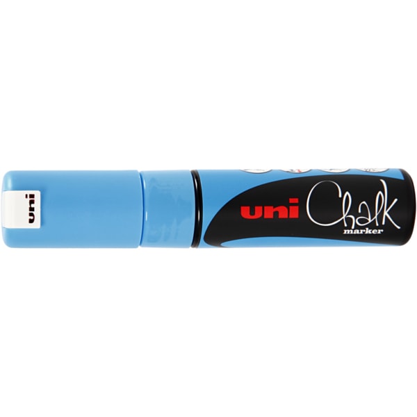 Kreide-Marker, Strichstärke 8 mm, Hellblau, 1 Stk – Bild 2