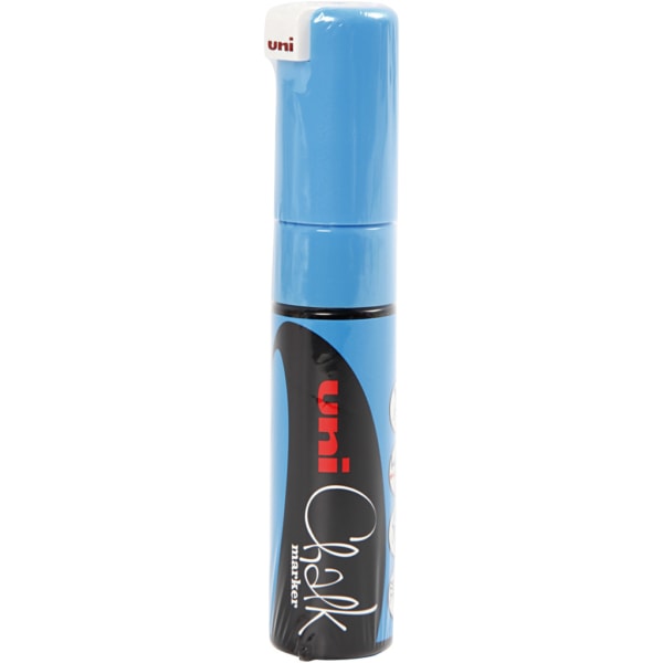 Kreide-Marker, Strichstärke 8 mm, Hellblau, 1 Stk – Bild 3