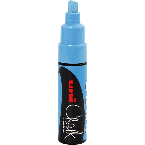 Kreide-Marker, Strichstärke 8 mm, Hellblau, 1 Stk – Bild 4